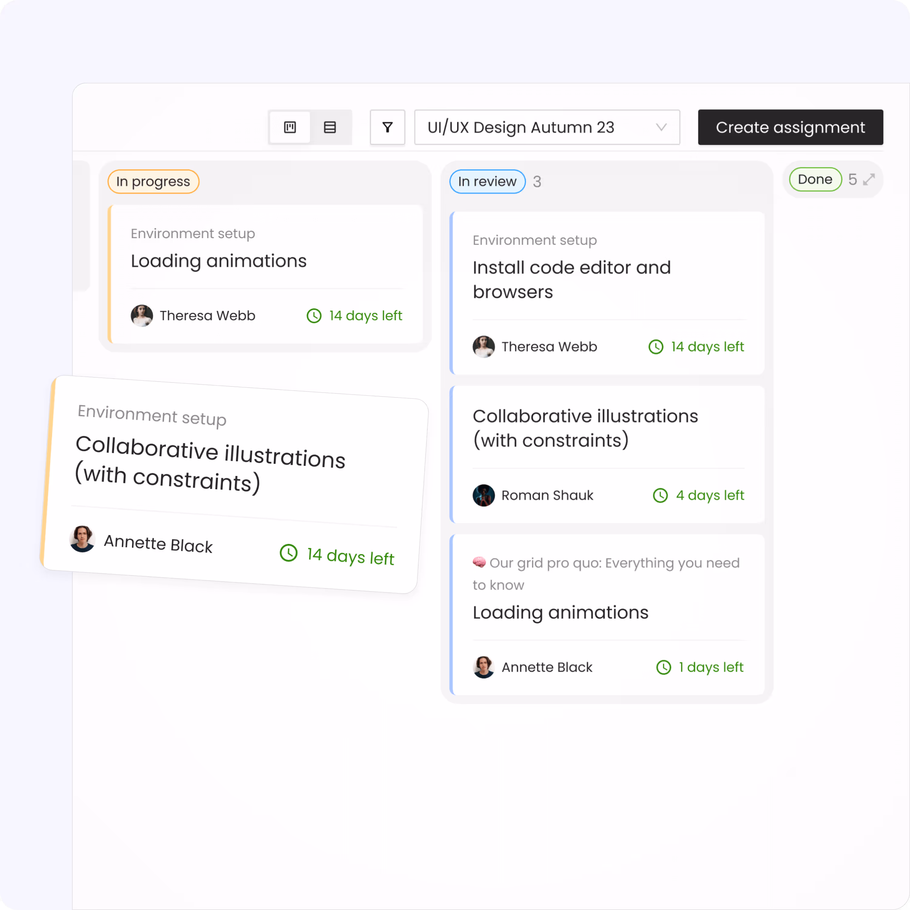 Instructors-led activities