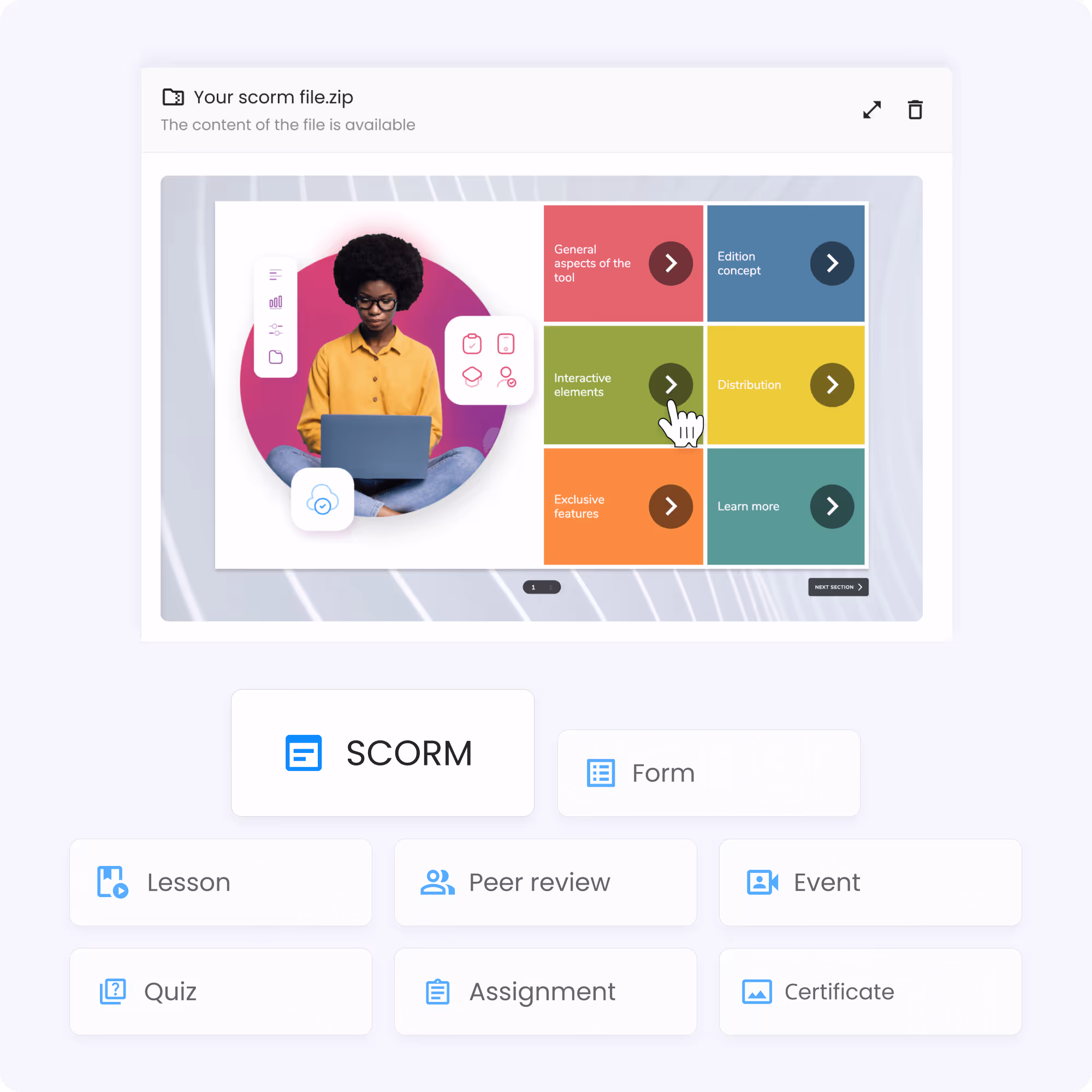 SCORM compatible