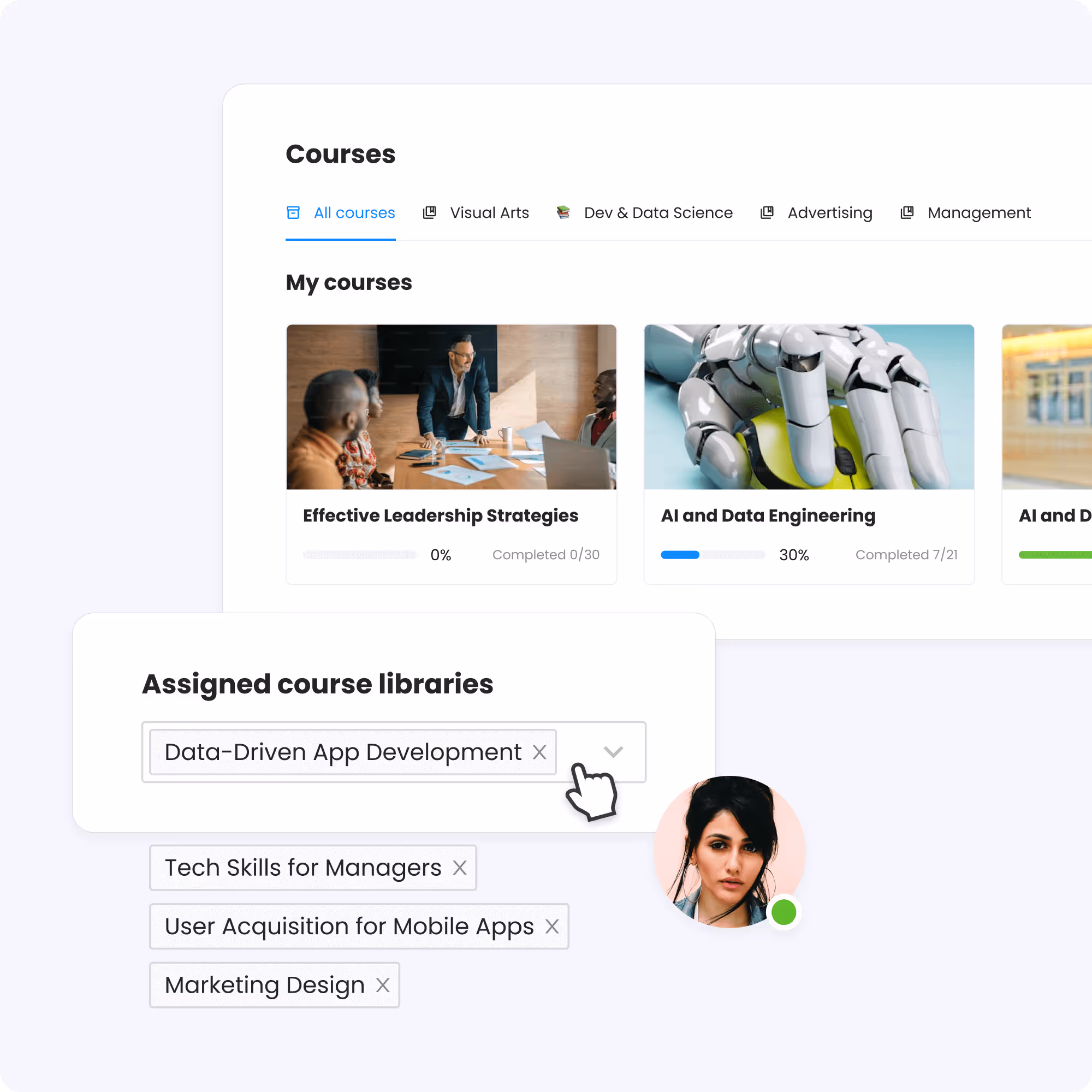 Flexible roles for any setup